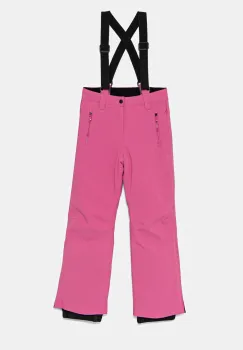 Protest pantaloni de schi pentru copii culoarea roz imagine