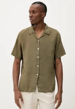 PS Paul Smith camasa de in barbati, culoarea verde, relaxed, M2R.695U.P22354 imagine