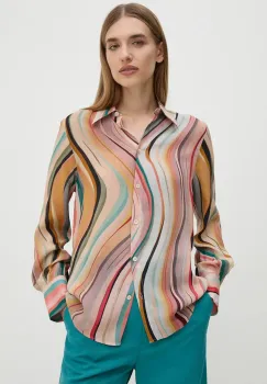 PS Paul Smith camasa din amestec de matase cu guler clasic, regular, W2R.335B.N31190 imagine