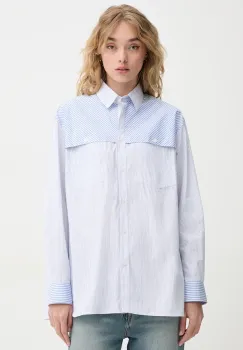 PS Paul Smith camasa din bumbac femei, cu guler clasic, relaxed, W2R.363B.P31099 imagine
