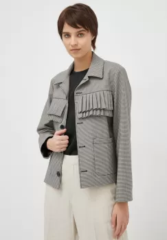 PS Paul Smith geaca femei, culoarea negru, de tranzitie imagine