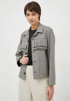 PS Paul Smith geaca femei, culoarea negru, de tranzitie imagine