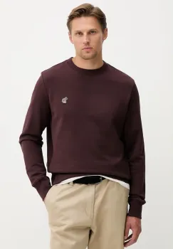 PS Paul Smith hanorac de bumbac culoarea rosu, cu imprimeu, M2R-027RZ-T21116 imagine
