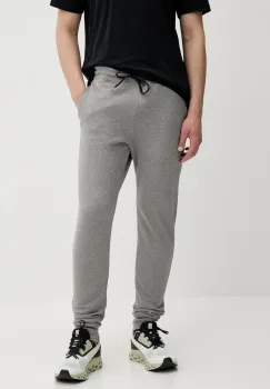 PS Paul Smith pantaloni de trening din bumbac culoarea negru, neted imagine