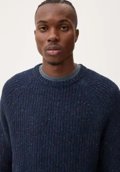 PS Paul Smith pulover de lana barbati, culoarea albastru marin, M2R.968Y.N22234 imagine