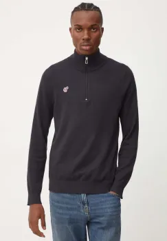 PS Paul Smith pulover din amestec de lana barbati, culoarea negru, cu turtleneck, M2R.531XZ.N22226 imagine