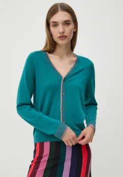 PS Paul Smith pulover femei, culoarea verde, light, W2R.402N.N31198 imagine