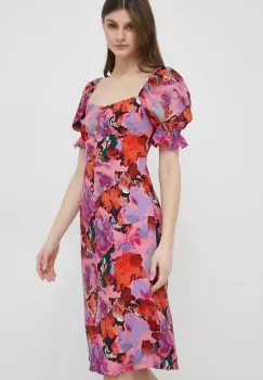 PS Paul Smith rochie culoarea roz, mini, evazati imagine