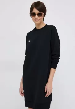 PS Paul Smith rochie din bumbac Culoarea negru, mini, drept imagine