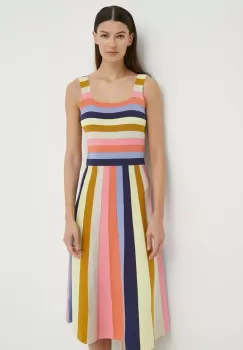 PS Paul Smith rochie din bumbac mini, evazati imagine