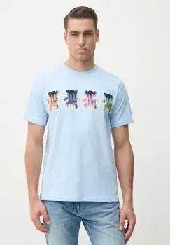 PS Paul Smith tricou din bumbac barbati, cu imprimeu, M2R.011R.PP5131 imagine