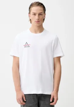 PS Paul Smith tricou din bumbac culoarea alb, modelator, M2R-011R-VP5619 imagine