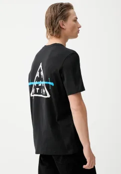 PS Paul Smith tricou din bumbac culoarea negru, modelator, M2R-011R-VP5619 imagine