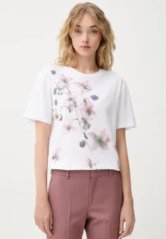 PS Paul Smith tricou din bumbac femei, culoarea alb, W2R.232V.PP5098 imagine