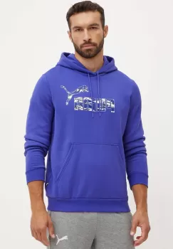 Puma bluza barbati, cu gluga, cu imprimeu, 683234 imagine