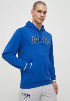 Puma bluza barbati, cu gluga, cu imprimeu imagine