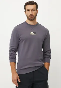 Puma bluza barbati, culoarea gri, cu imprimeu, 681758 imagine