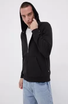 Puma Bluza barbati, culoarea negru, material neted imagine