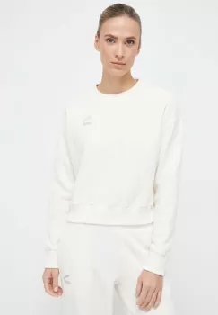 Puma bluza femei, culoarea bej, neted imagine