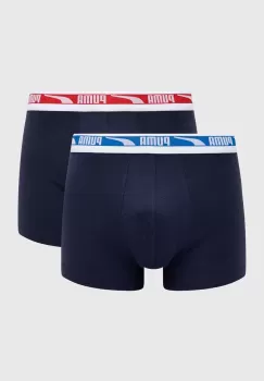 Puma boxeri 2-pack barbati, culoarea albastru marin, 938325 imagine