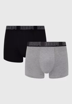 Puma boxeri 2-pack barbati, culoarea gri, 938321 imagine