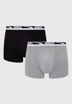 Puma boxeri 2-pack barbati, culoarea gri, 938325 imagine
