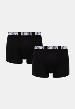 Puma boxeri 2-pack barbati, culoarea negru, 938320 imagine