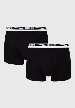 Puma boxeri 2-pack barbati, culoarea negru, 938325 imagine
