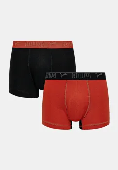 Puma boxeri 2-pack barbati, culoarea rosu, 935520 imagine