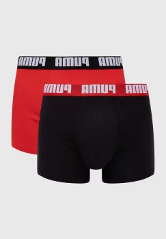 Puma boxeri 2-pack barbati, culoarea rosu, 938320 imagine