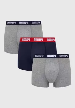 Puma boxeri 3-pack barbati, culoarea albastru marin, 938327 imagine
