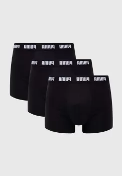Puma boxeri 3-pack barbati, culoarea negru, 938327 imagine
