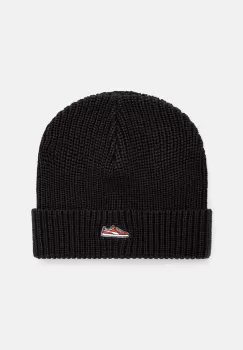 Puma caciula din bumbac Classics Graphic Short Beanie culoarea negru, bumbac, 025680 imagine