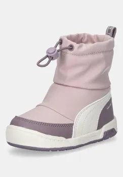 Puma cizme de iarna copii Puma Multiflex 2 Boot AC Inf culoarea roz, 402846 imagine