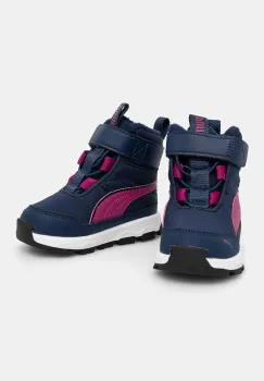 Puma cizme de iarna pentru copii Evolve Boot AC+ Inf culoarea albastru marin imagine