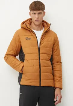 Puma geaca barbati, culoarea maro, de tranzitie imagine