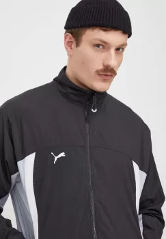 Puma geaca barbati, culoarea negru, de tranzitie, oversize imagine