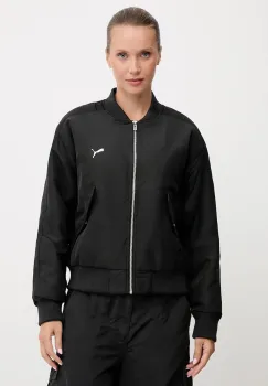Puma geaca bomber culoarea negru, de tranzitie, 632168 imagine