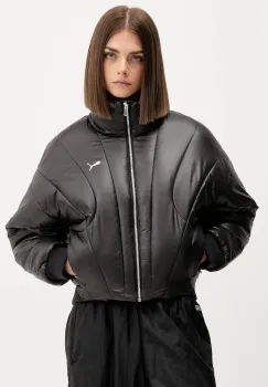 Puma geaca culoarea negru, de iarna, oversize, 632173 imagine