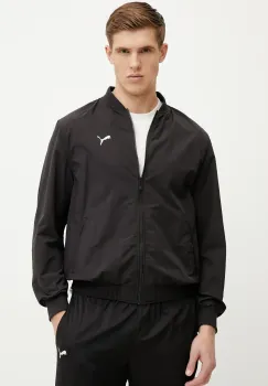 Puma geaca culoarea negru, de tranzitie, 629903 imagine