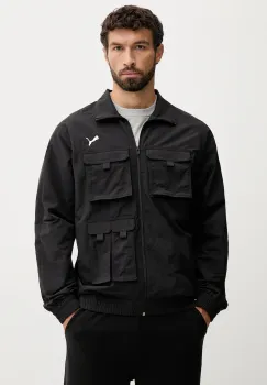 Puma geaca culoarea negru, de tranzitie, 632092 imagine