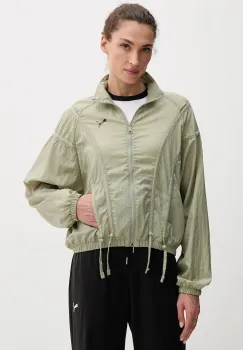 Puma geaca culoarea verde, de tranzitie, oversize, 632148 imagine