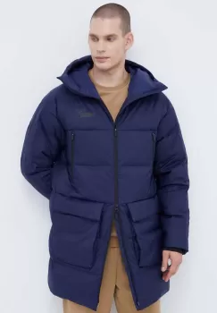 Puma geaca de puf barbati, culoarea albastru marin, de iarna imagine