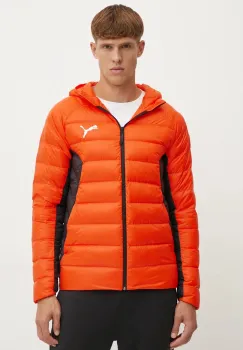 Puma geaca de puf barbati, culoarea portocaliu imagine