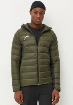 Puma geaca de puf barbati, culoarea verde imagine