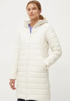 Puma geaca femei, culoarea alb, de iarna imagine