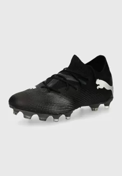 Puma ghete de fotbal korki Future 7 Match culoarea negru, 107715 imagine