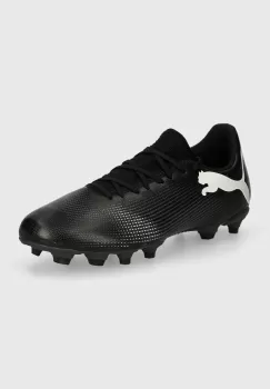 Puma ghete de fotbal korki Future 7 Play culoarea negru, 107723 imagine