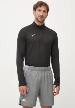 Puma hanorac de jogging Velocity Cloudspun culoarea negru, neted, 526627 imagine