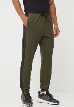 Puma pantaloni de antrenament Cloudspun culoarea verde, neted, 525717 imagine